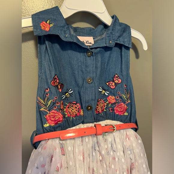 Little Lass dress size 3T, cute country style - Picture 2 of 10